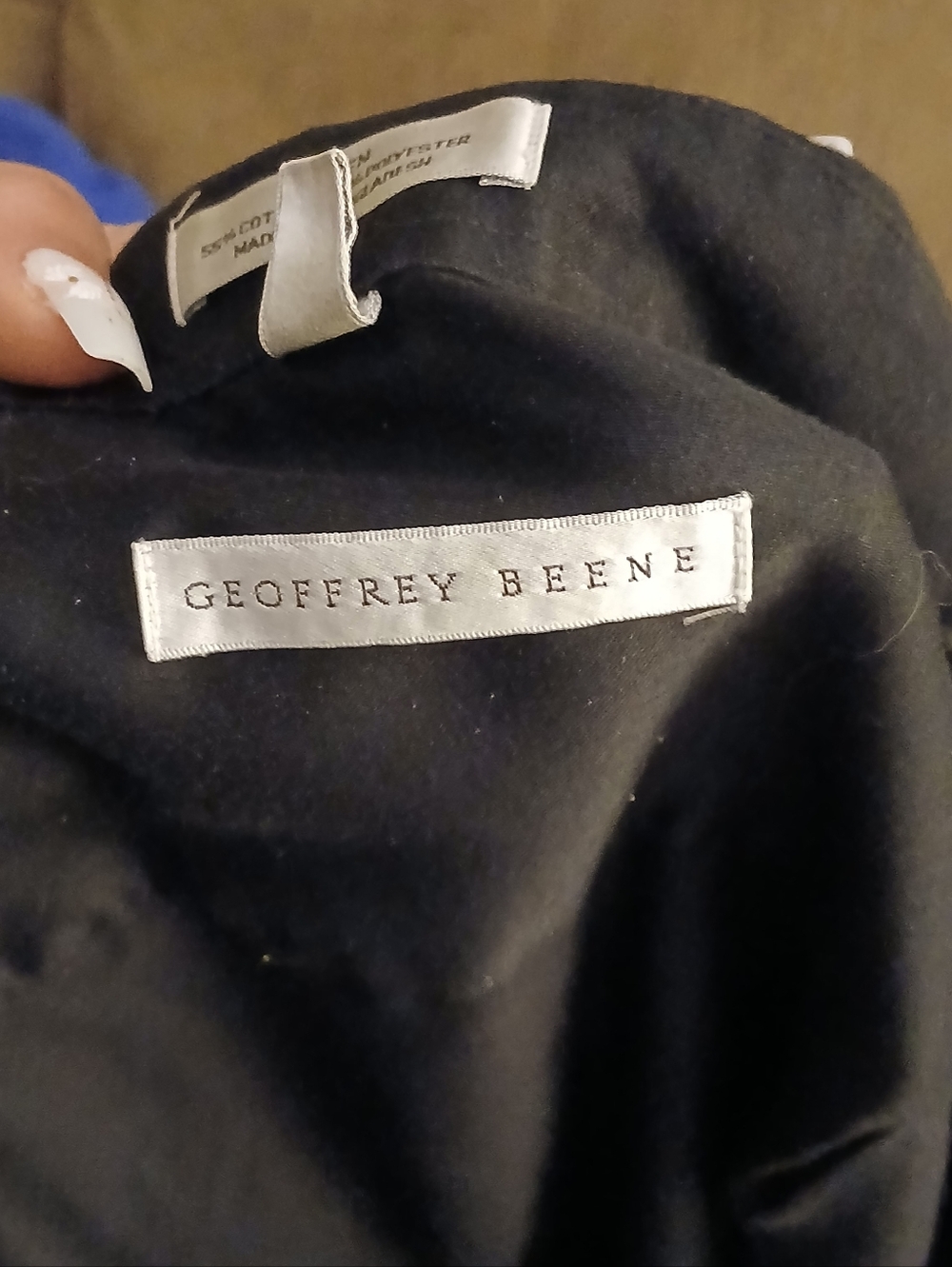 Mens Black Dress Shirt